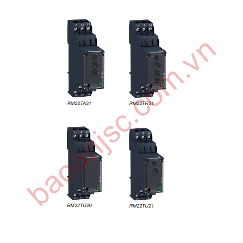 Phase control relays RM22/RM35 series RM35TF30